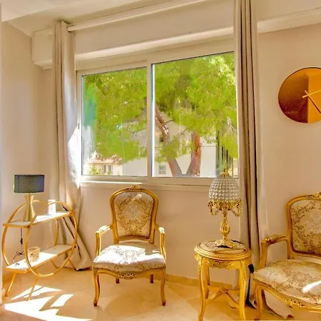 Luxury 2p- 3min Walk Croisette & Near Palais דירה *